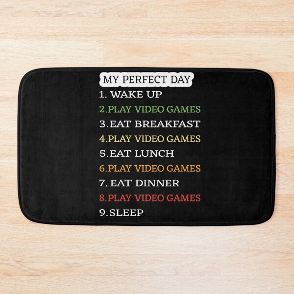 Item preview, Perfect Day Gamer live gaming Design designed and sold by GOOD-TIME.