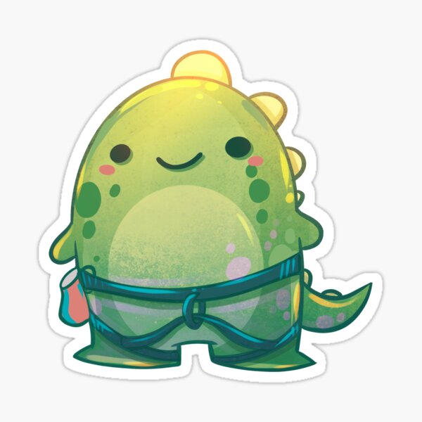 Item preview, "Dynosaur" rock climbing pun dino designed and sold by PetiteClimber.