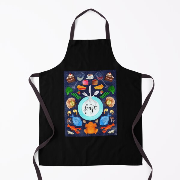 Item preview, Feast Folk Art designed and sold by mangosteeny.