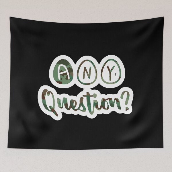 Item preview, Any Question designed and sold by sasijaya.
