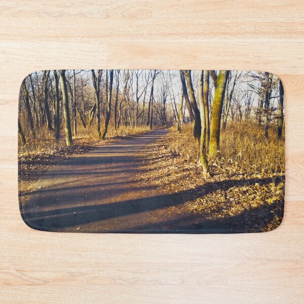 Item preview, Stripped winter park on a bright cloudless winter day, natural background  designed and sold by helenkaiy.