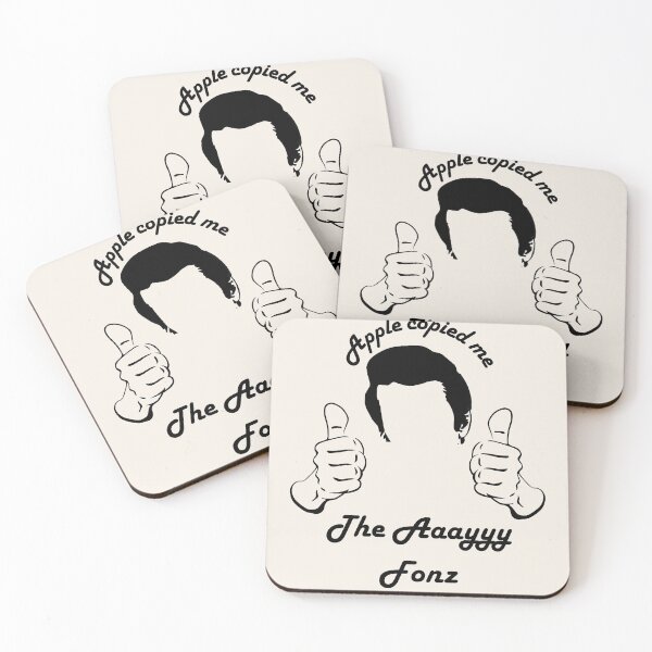 Item preview, Apple Copied me. The Aaayyy Fonz designed and sold by albix81.