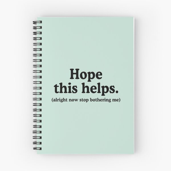 Item preview, Hope This Helps designed and sold by allysmar.