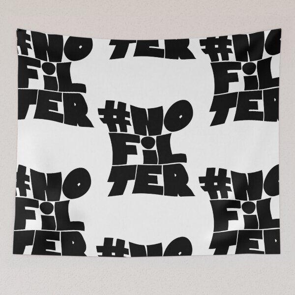 Item preview, Hashtag #NOFILTER designed and sold by Arti-zana.