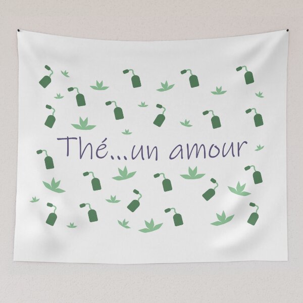 Item preview,   thé...un amour - you're love- green and purple designed and sold by CSouissi.