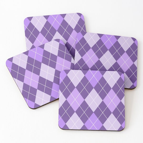 Aperçu de l'œuvre Motif Argyle violet créée et vendue par brookiecookie37.