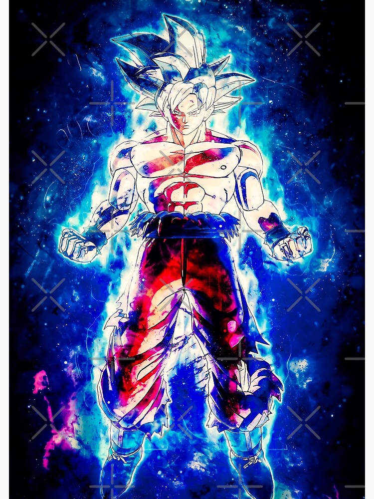 Dragon Ball Super Goku Ultra Instinct Premium Matte Vertical Poster sold by  DaviField, SKU 41120491