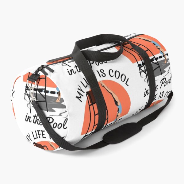 Item preview,  Funny Swimmer Quote , My Life is Cool IN the Pool designed and sold by remonss.