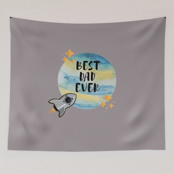 Item preview, Best Dad Ever T Shirt designed and sold by peachooberry.