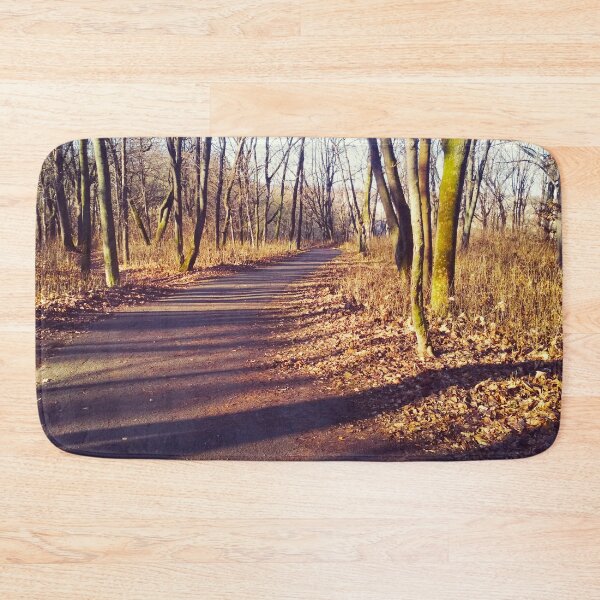 Item preview, Stripped winter park on a bright cloudless winter day, natural background  designed and sold by helenkaiy.