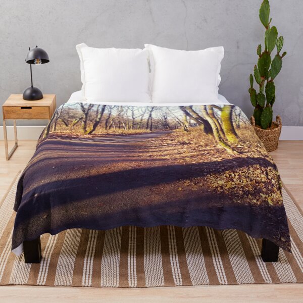 Item preview, Stripped winter park on a bright cloudless winter day, natural background  designed and sold by helenkaiy.
