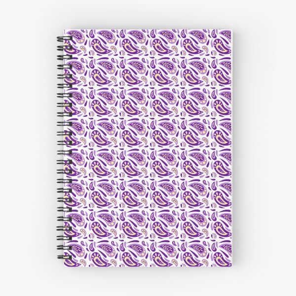 Item preview, Patterned purple teardrop shape designed and sold by benznest.