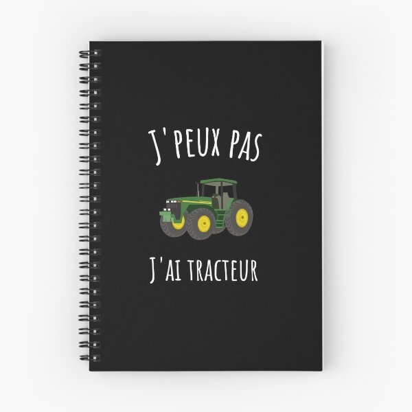 Aperçu de l'œuvre J'peux pas j'ai tracteur créée et vendue par ProShirtDesign.