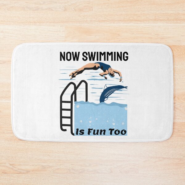 Item preview,   Funny Swimmer Quote , Now Swimming is Fun TOO designed and sold by remonss.