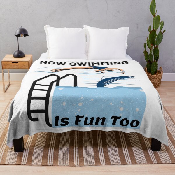 Item preview,   Funny Swimmer Quote , Now Swimming is Fun TOO designed and sold by remonss.