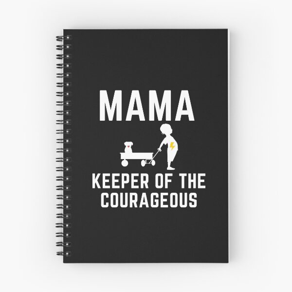 Item preview, Mama Keeper Of The Courageous Boy Dog Wagon designed and sold by LeonardoBotha.