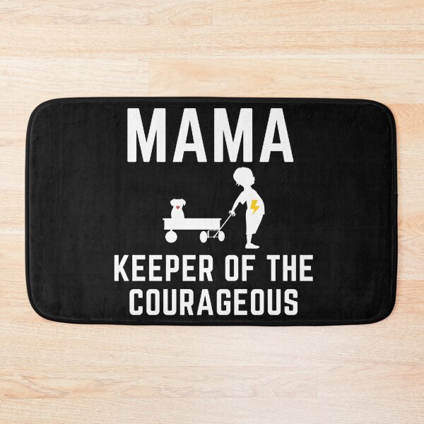 Item preview, Mama Keeper Of The Courageous Boy Dog Wagon designed and sold by LeonardoBotha.