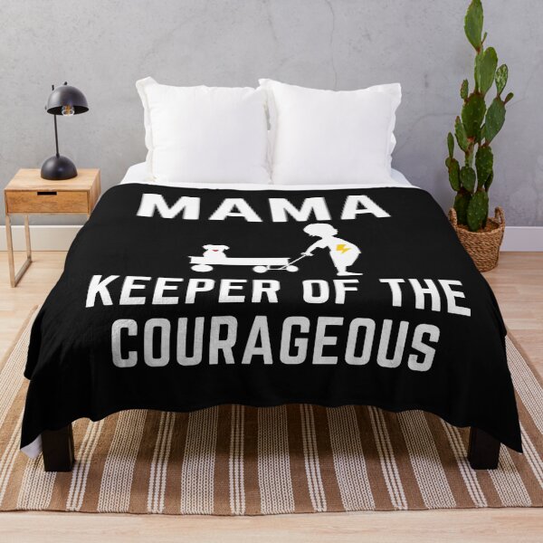 Item preview, Mama Keeper Of The Courageous Boy Dog Wagon designed and sold by LeonardoBotha.