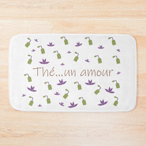 Item preview, thé...un amour - you're love- green purple and brown designed and sold by CSouissi.