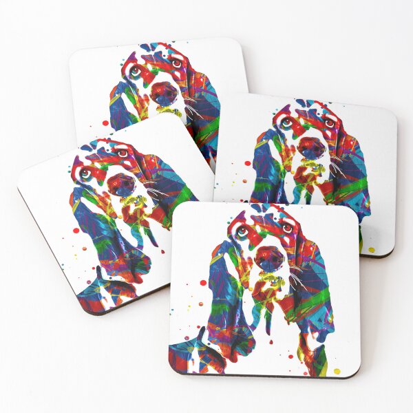 Item preview, Basset Hound Art designed and sold by MitchellAK.