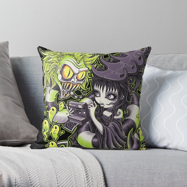 Strange and Unusual Throw Pillow