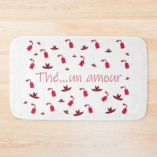 Item preview, thé...un amour - you're love- red and burgundy designed and sold by CSouissi.