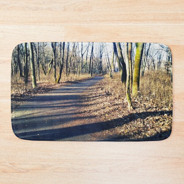 Item preview, Stripped winter park on a bright cloudless winter day, natural background  designed and sold by helenkaiy.