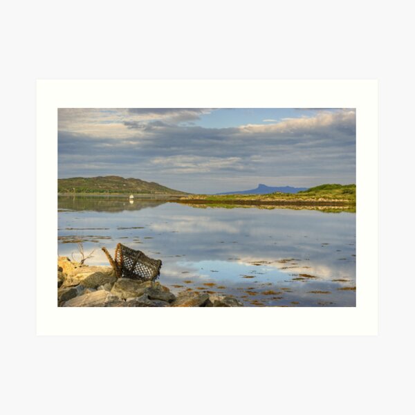 "Arisaig Harbour" Art Print for Sale by VoluntaryRanger Redbubble
