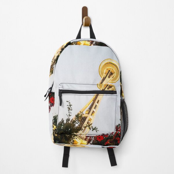 Item preview, Gold Floral Space Needle designed and sold by thegraypocket.
