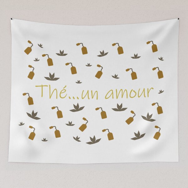 Item preview,  thé...un amour - you're love- yellow and brown designed and sold by CSouissi.