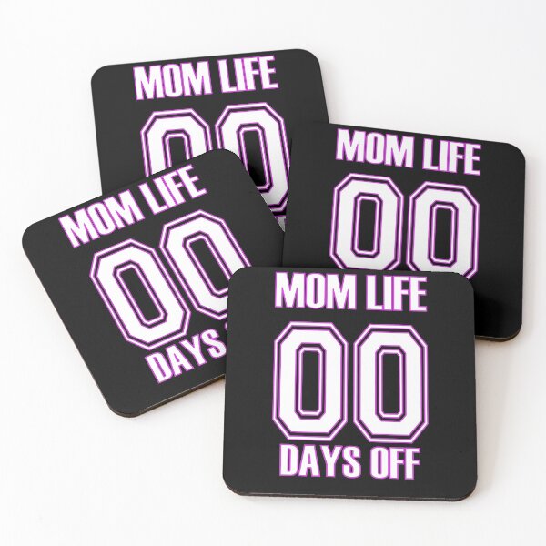 Item preview, Mom life no days off football jersey style designed and sold by Junkie-Worx.