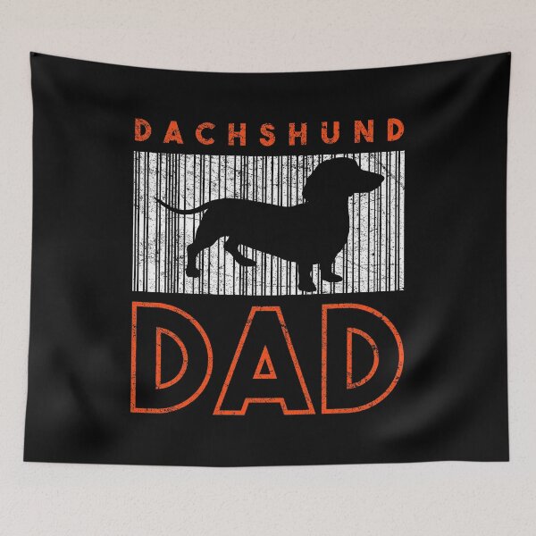 Item preview, Dachshund Dad Wiener Long Body Dachshund Breed Paw Bone Dogs Paws Animal Dogs Bone Pet Paw Owners Man's Bestfriend designed and sold by shirti.