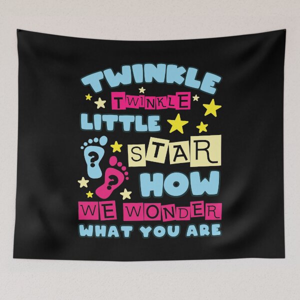 Item preview, Twinkle Twinkle Little Star How We Wonder What You Are Baby Pregnant Announcement Gender Reveal Parenting Pregnancy designed and sold by shirti.