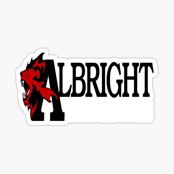 "albright college" Sticker by chanhud Redbubble