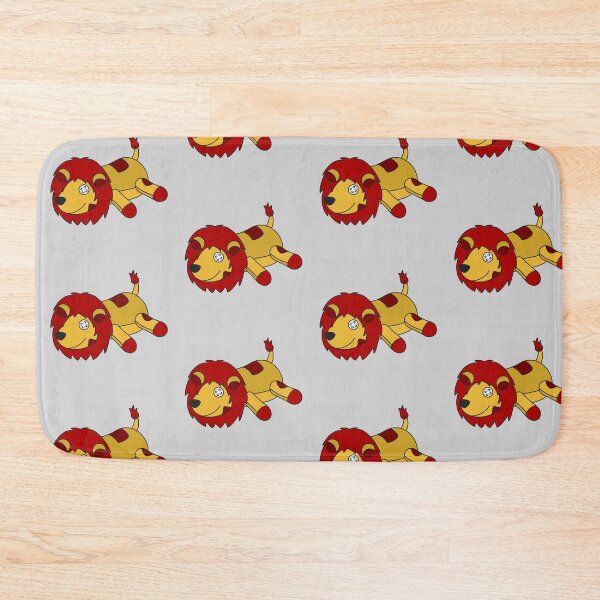 Item preview, Patchwork Lion Plush-Red and Gold  designed and sold by Kai Buro.
