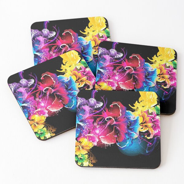Item preview, flower rainbow art designed and sold by diannamante.