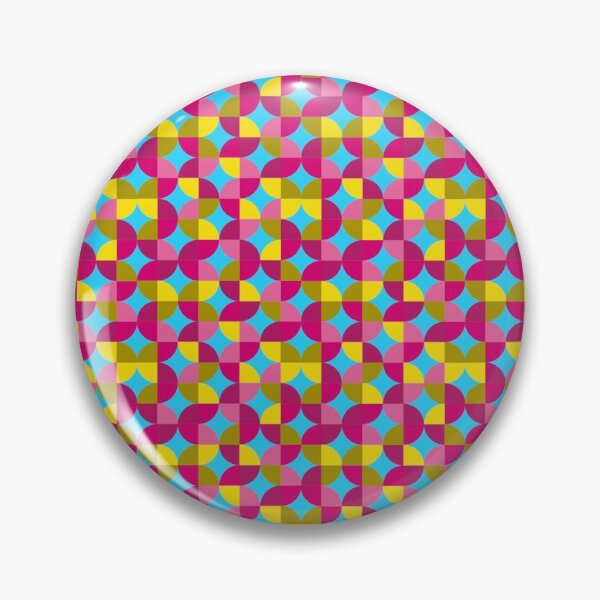 Item preview, Circles - 01 - Pink + Yellow designed and sold by NolkDesign.