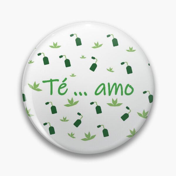 Item preview,  Te amo - I love tea in spanish- green designed and sold by CSouissi.