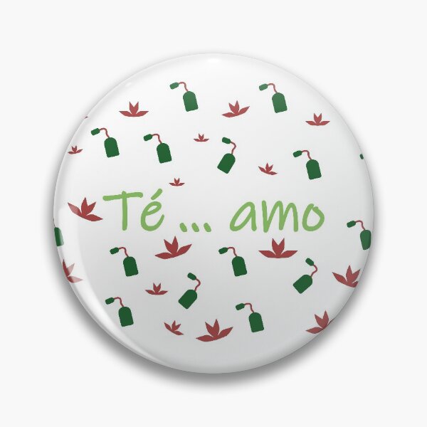 Item preview, Te amo - I love tea in spanish- green and red designed and sold by CSouissi.