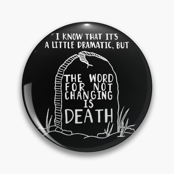 Item preview, The Word For Not Changing Is Death - Pat The Bunny Lyric designed and sold by jacquesi97.