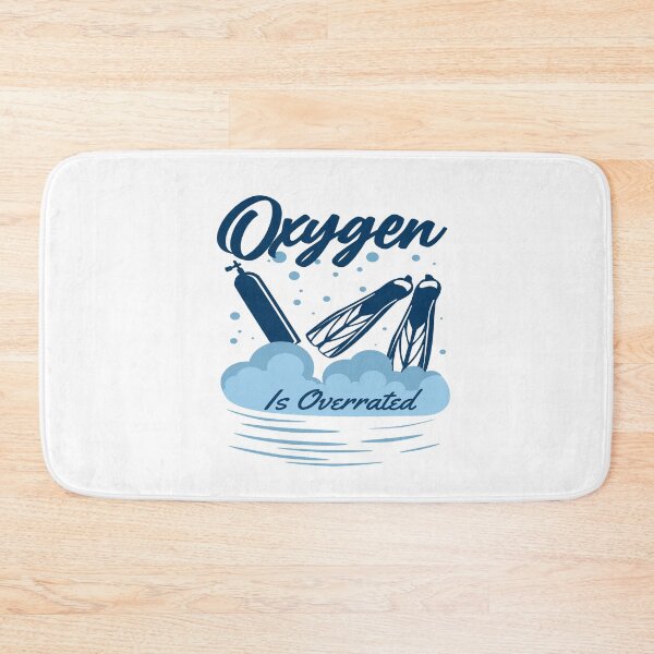Item preview, Funny Swimming  sayings , Oxygen is Overrated designed and sold by remonss.