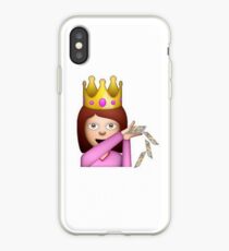 Emoji Queen Lass es regnen iPhone-Hülle & Cover