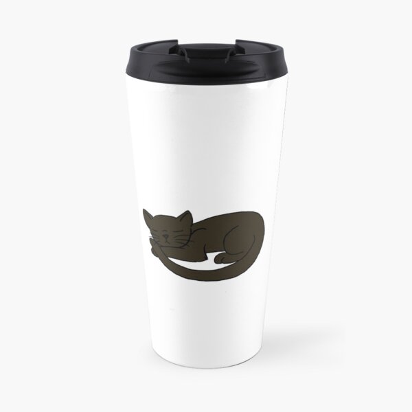 Three Little Black Cats Travel Mug
