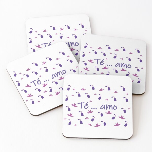 Item preview, Te amo - I love you in spanish- purple and pink designed and sold by CSouissi.
