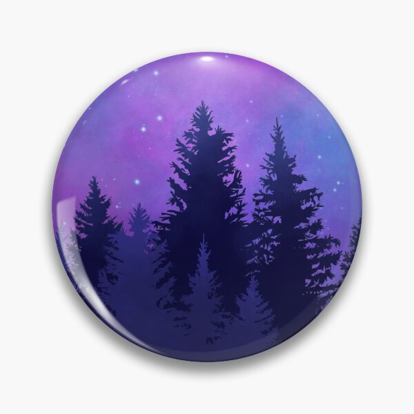 Item preview, Purple Forest Night Sky designed and sold by GyngerGarza.