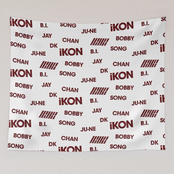 Item preview, iKON - K-Pop Sticker Pack designed and sold by artsycore.