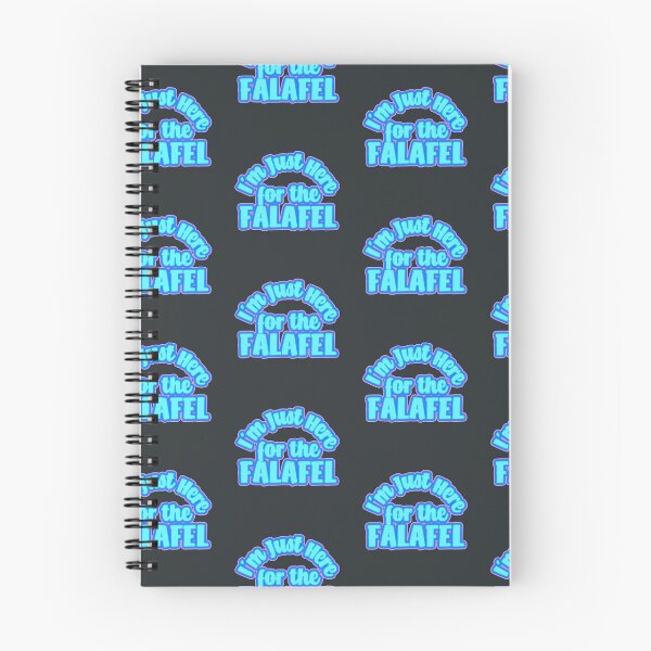 Item preview, Im Just Here For The Falafel - Neon Blue designed and sold by Chubuter.