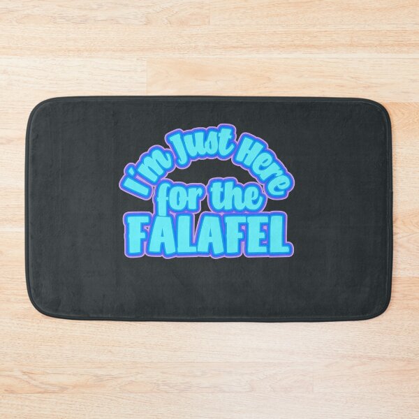 Item preview, Im Just Here For The Falafel - Neon Blue designed and sold by Chubuter.