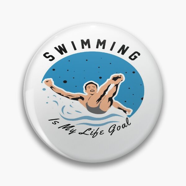 Item preview,  Funny Swimmer quote , Swimming is My Life Goal designed and sold by remonss.