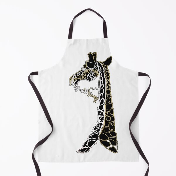 Item preview, Giraffe ambidextrous line drawing designed and sold by orangerinka.